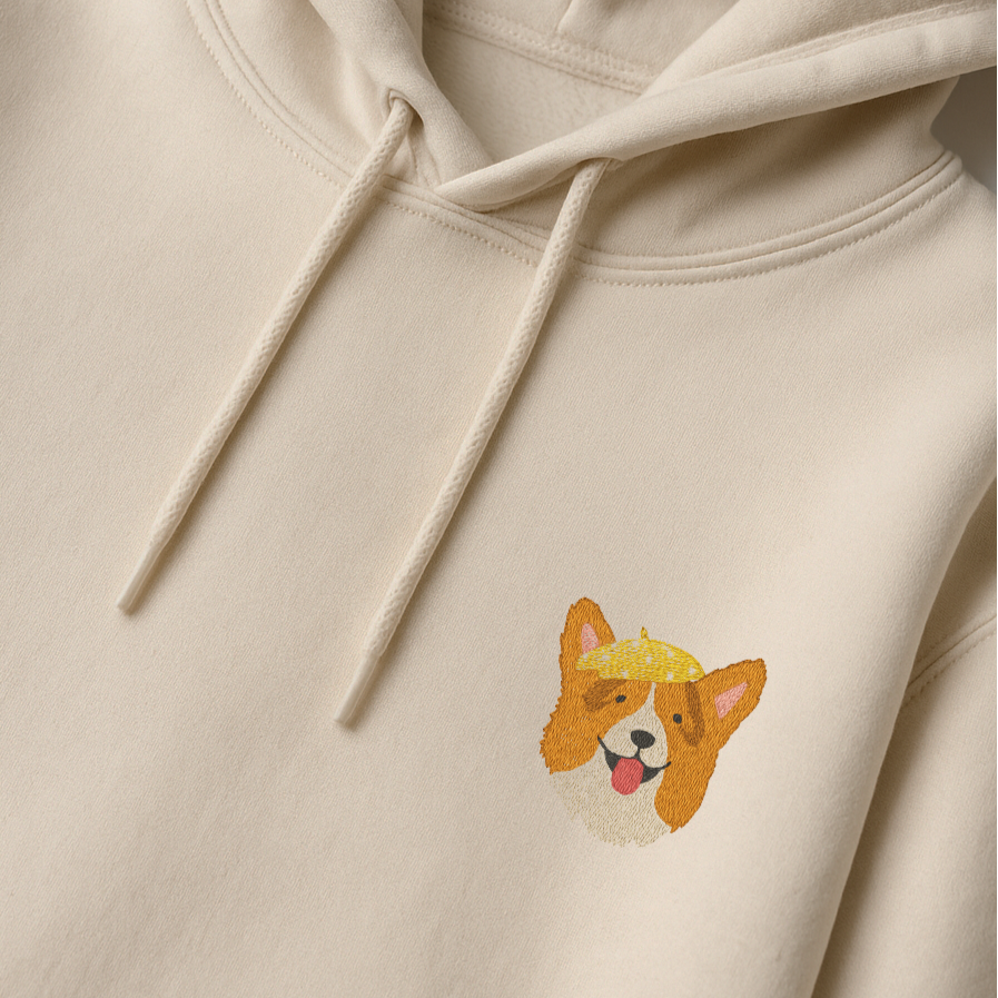 Custom Embroidered Pet Hoodie