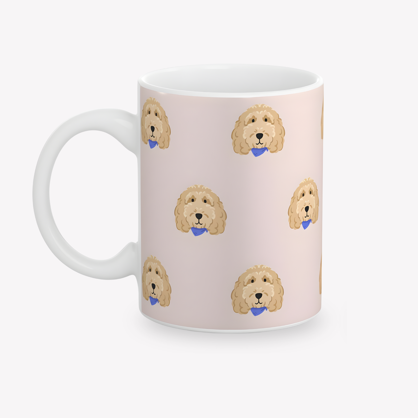 Custom Pet Portrait Mug 11 oz