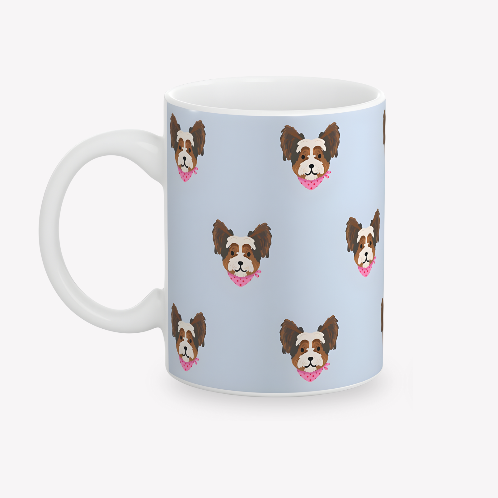 Custom Pet Portrait Mug 11 oz