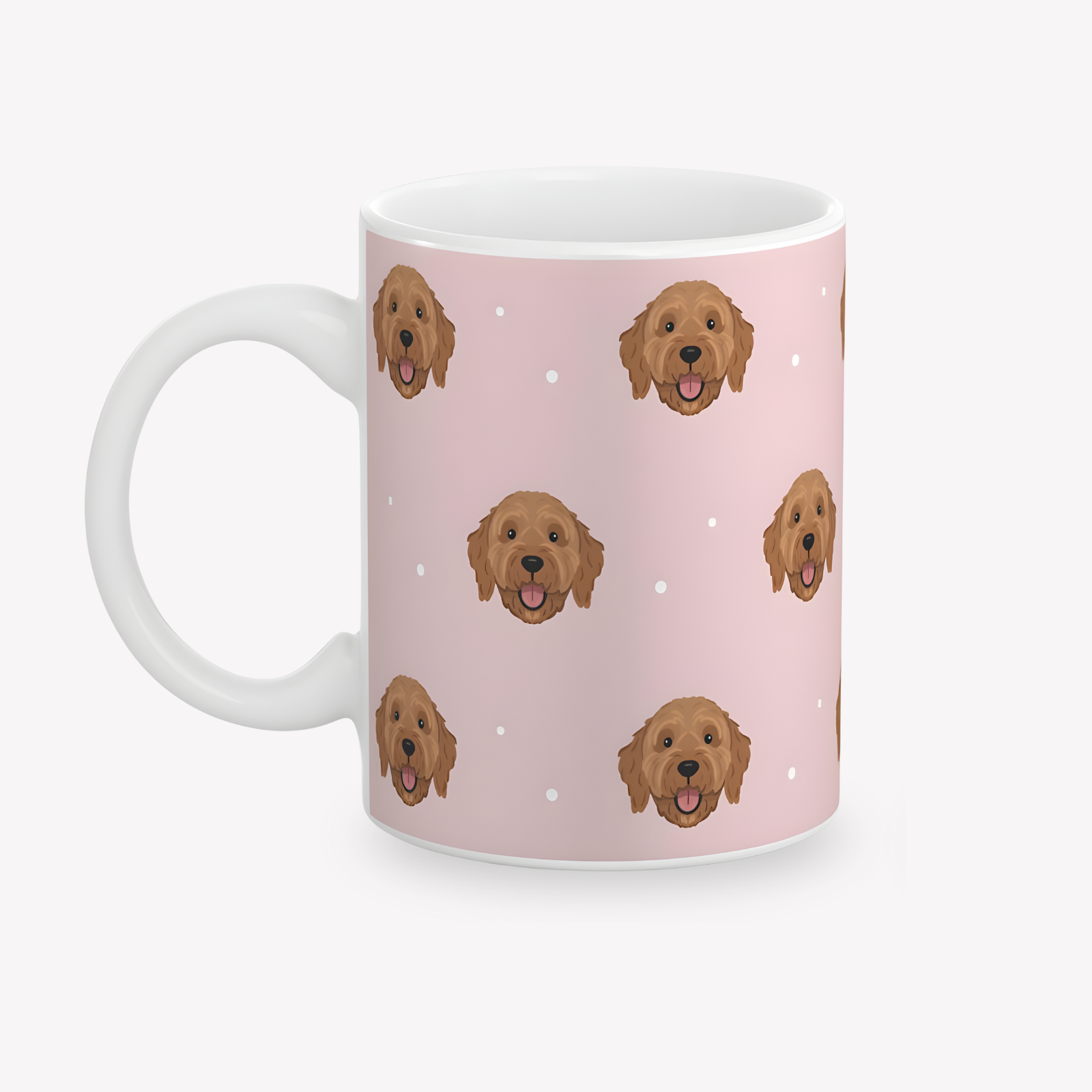 Custom Pet Portrait Mug 11 oz