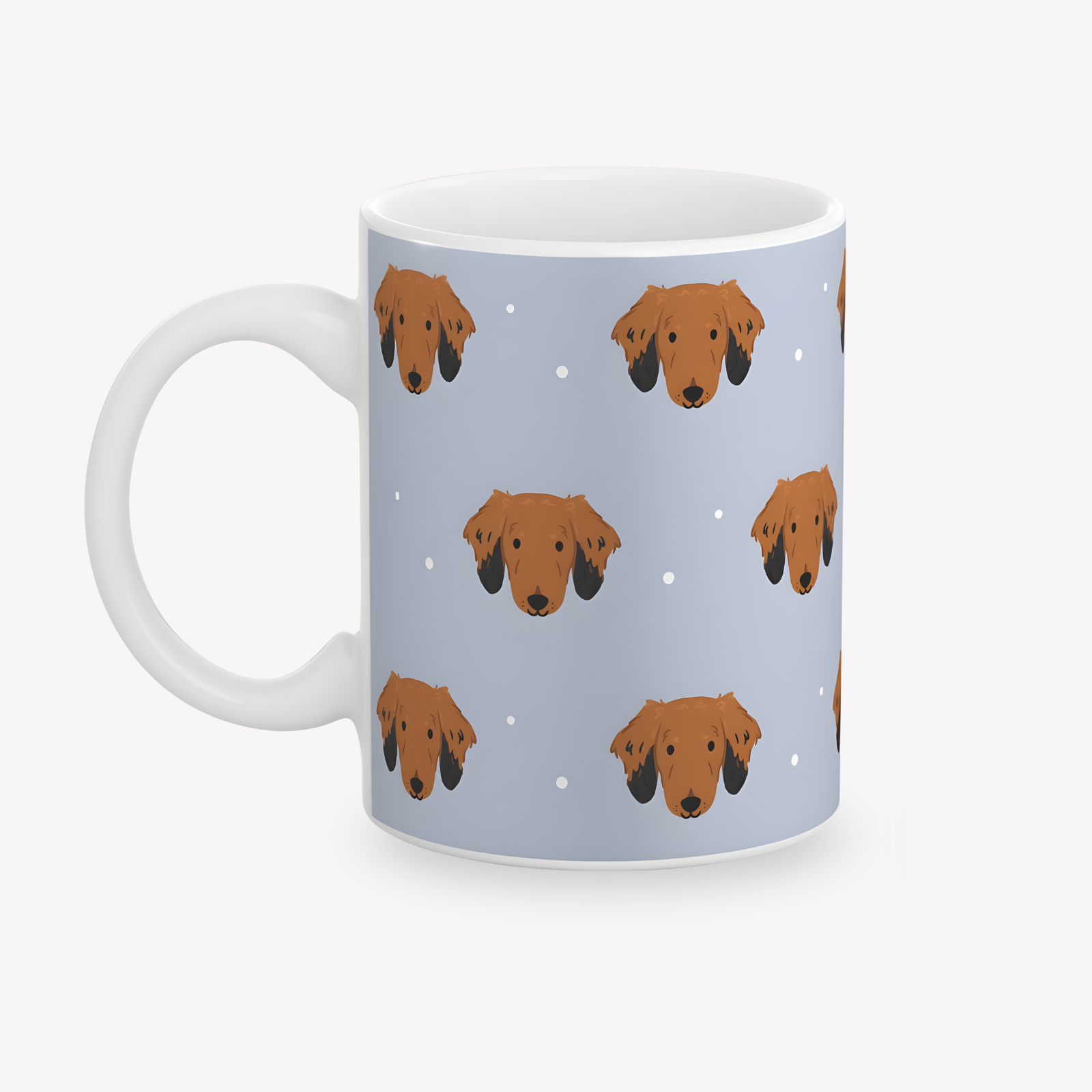 Custom Pet Portrait Mug 11 oz