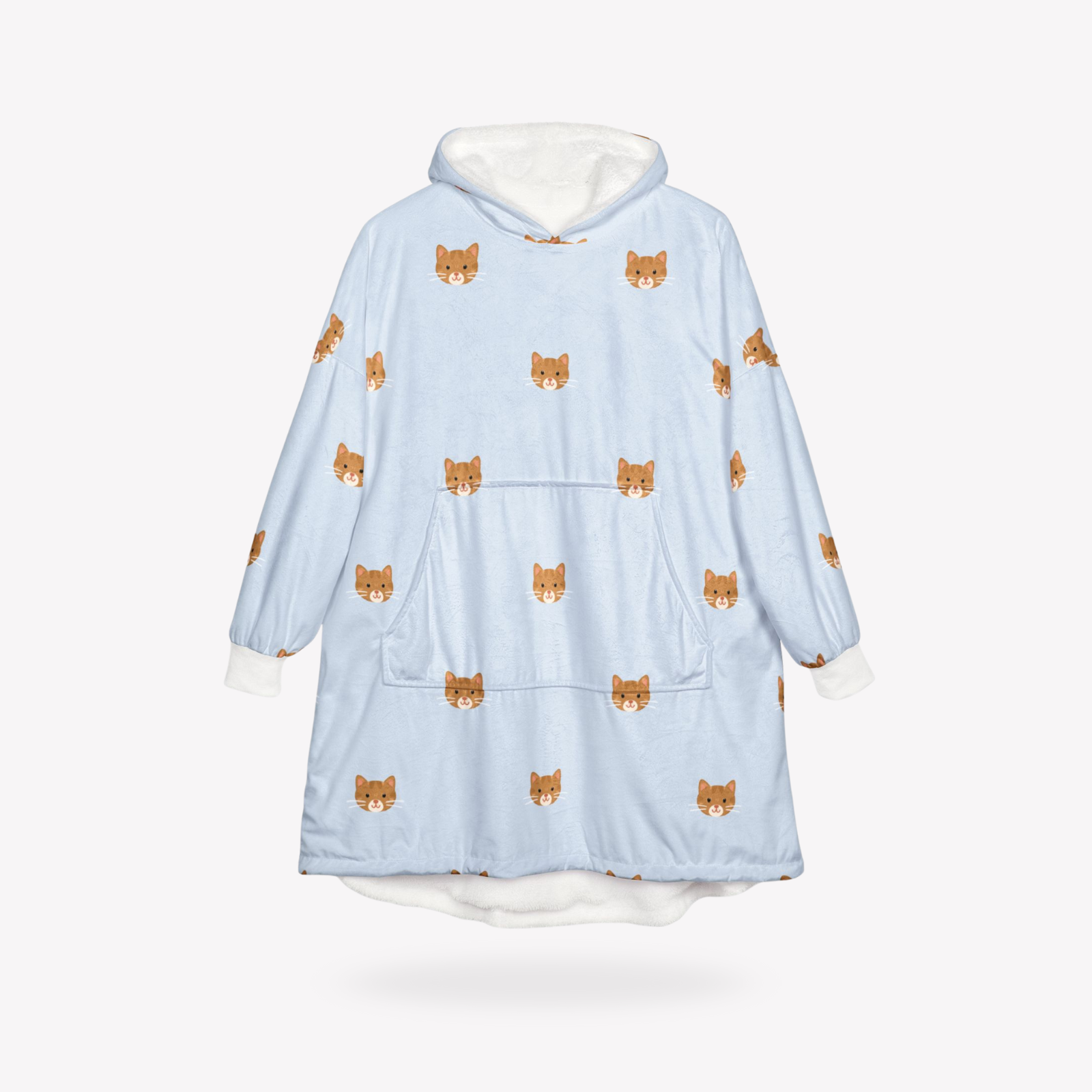 Custom Pet Portrait Wearable Blanket