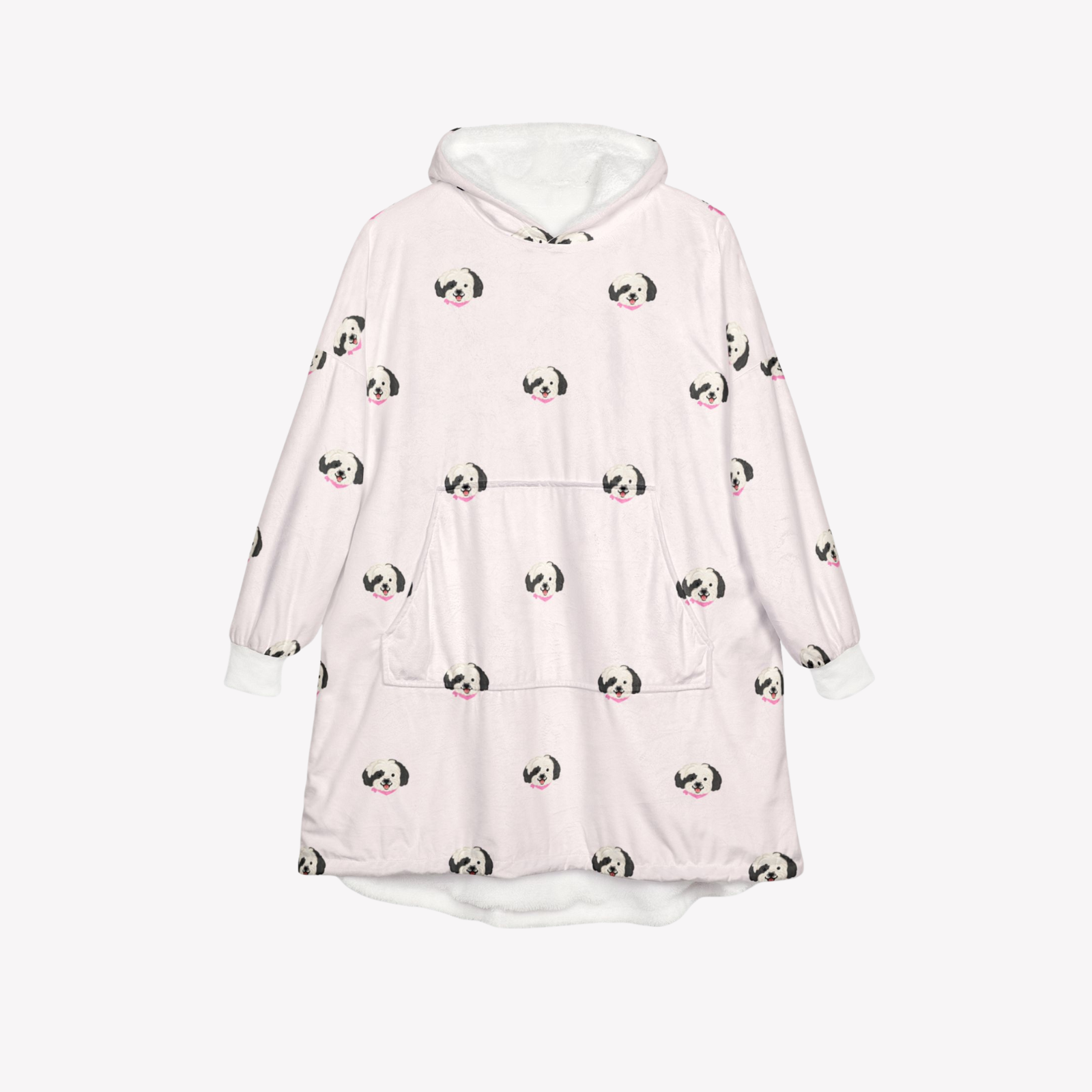 Custom Pet Portrait Wearable Blanket