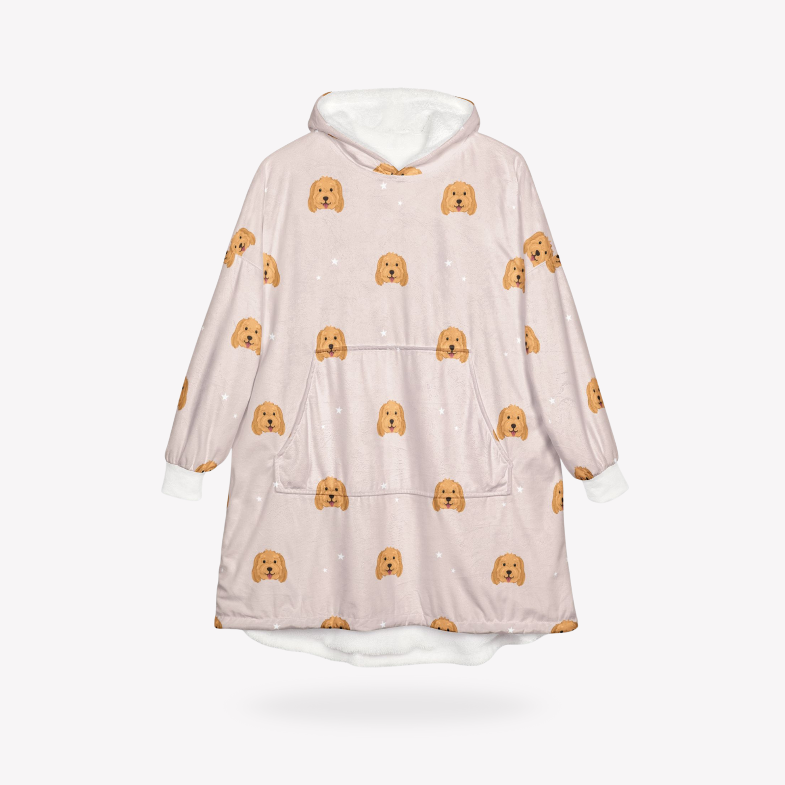 Custom Pet Portrait Wearable Blanket