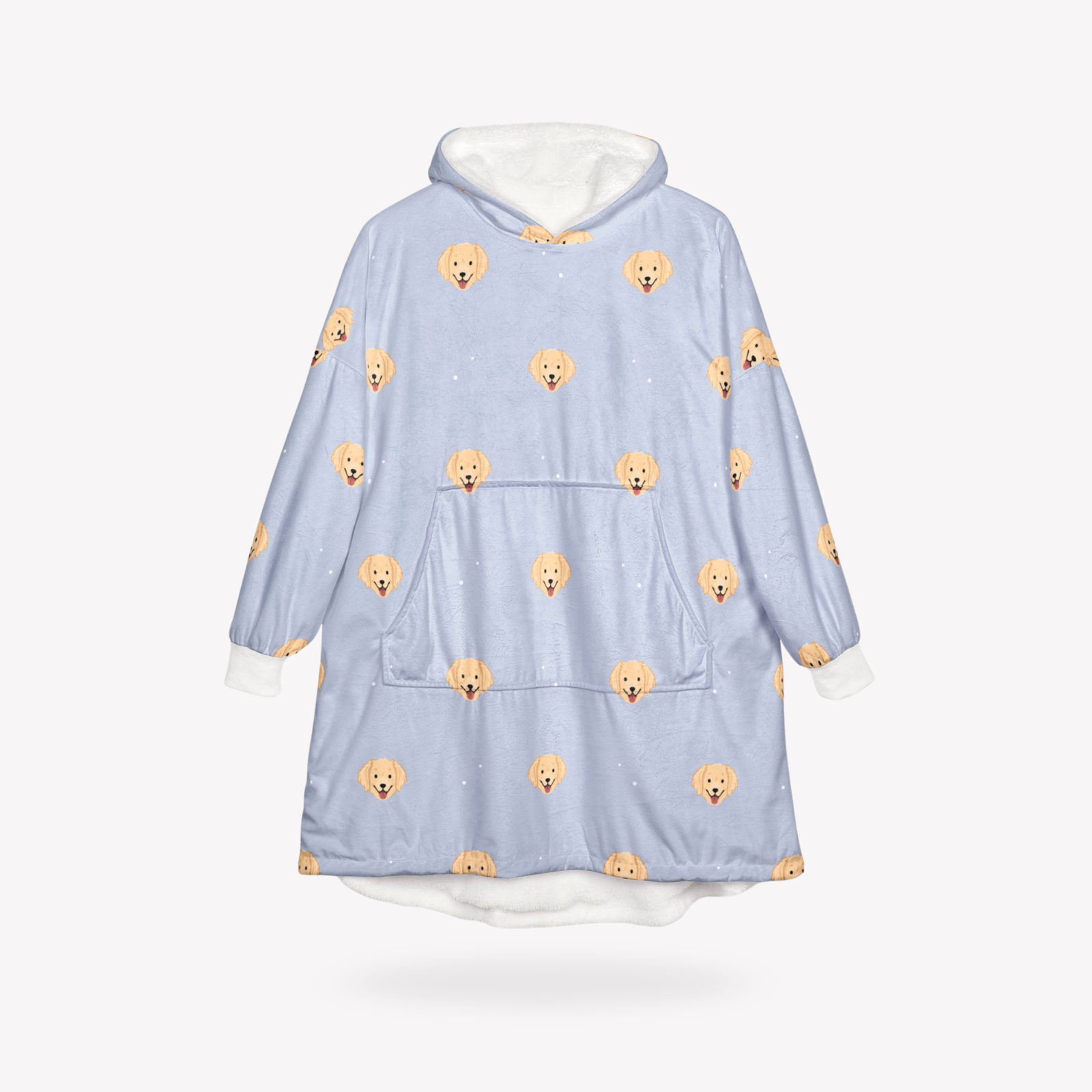 Custom Pet Portrait Wearable Blanket