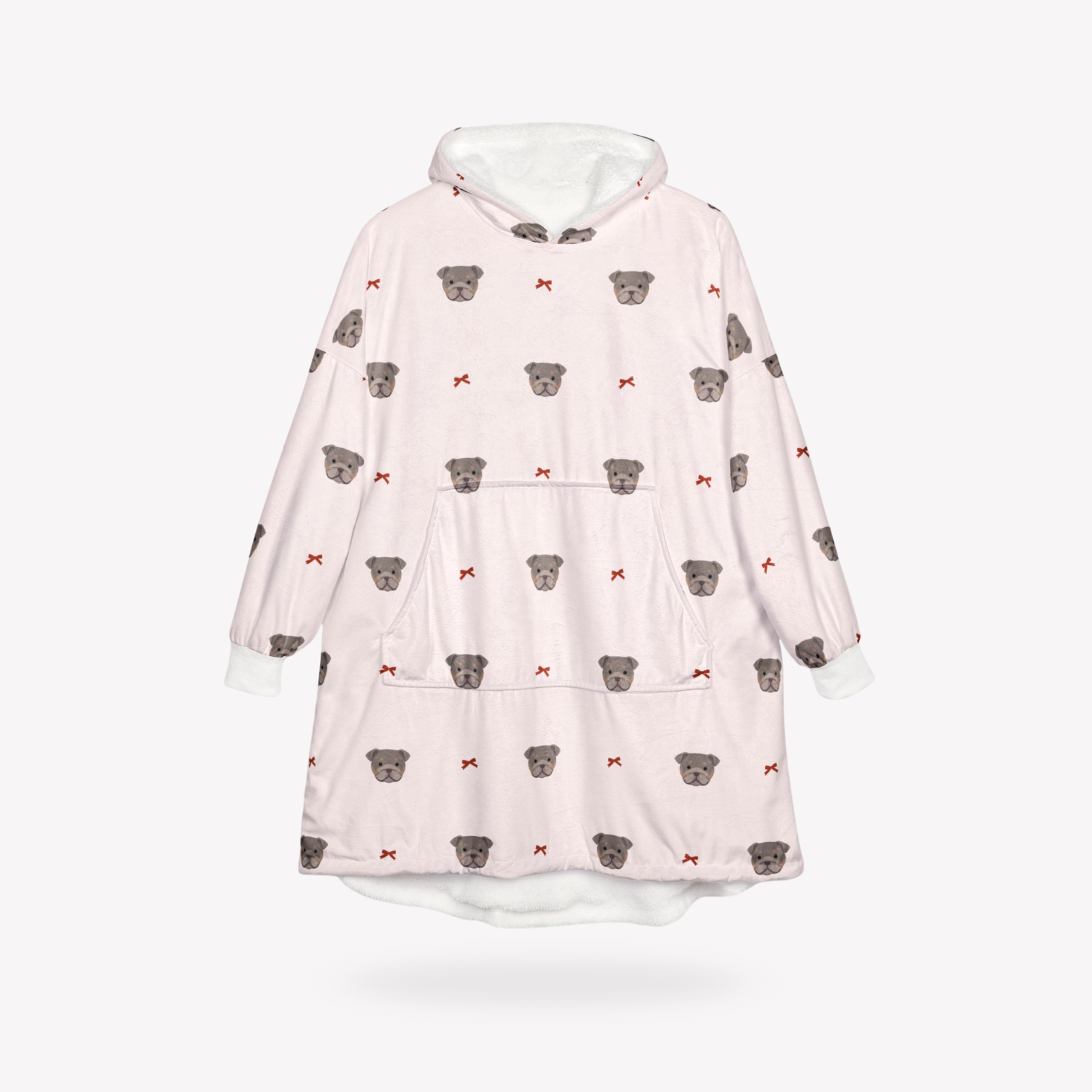 Custom Pet Portrait Wearable Blanket