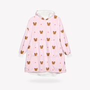 Custom Pet Portrait Wearable Blanket