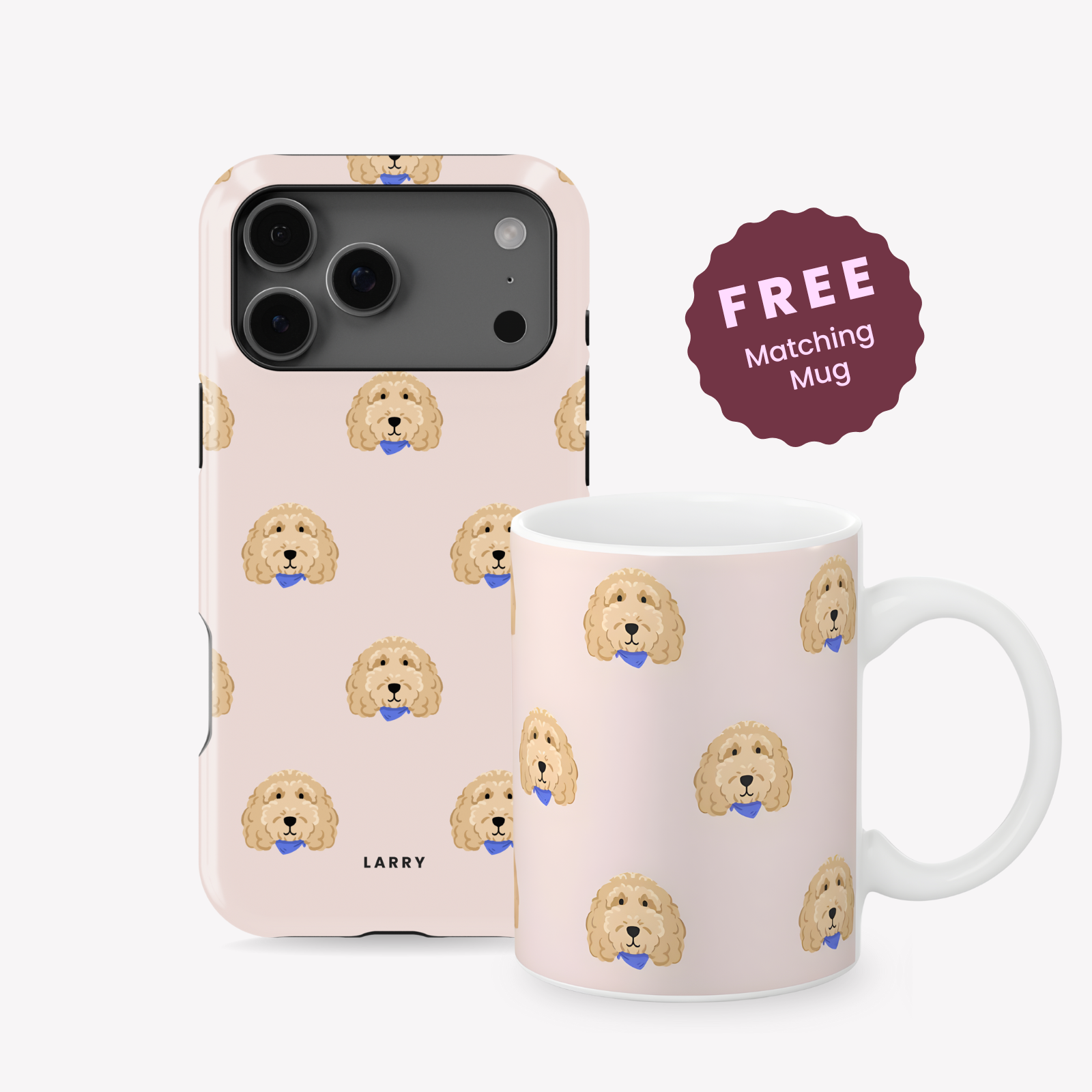 Custom Pet Portrait Phone Case
