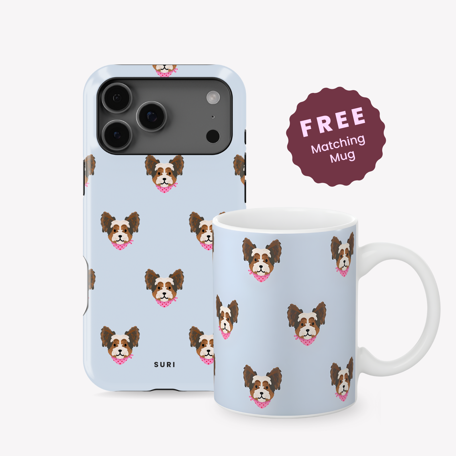 Custom Pet Portrait Phone Case