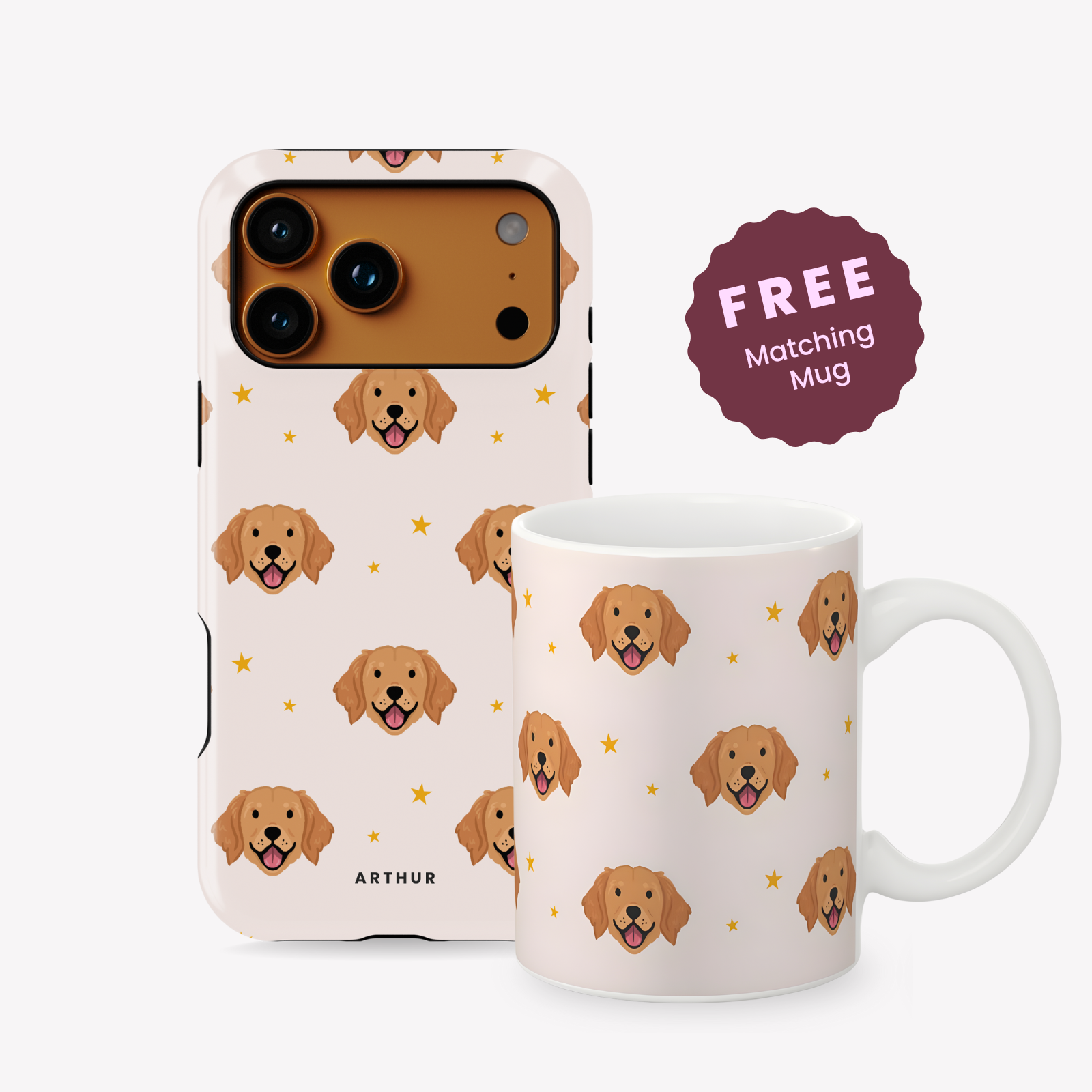 Custom Pet Portrait Phone Case