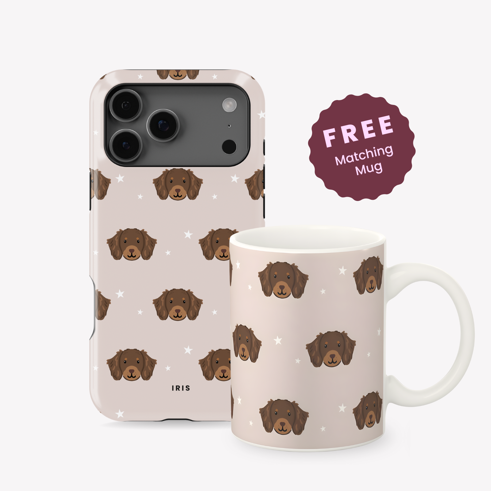 Custom Pet Portrait Phone Case