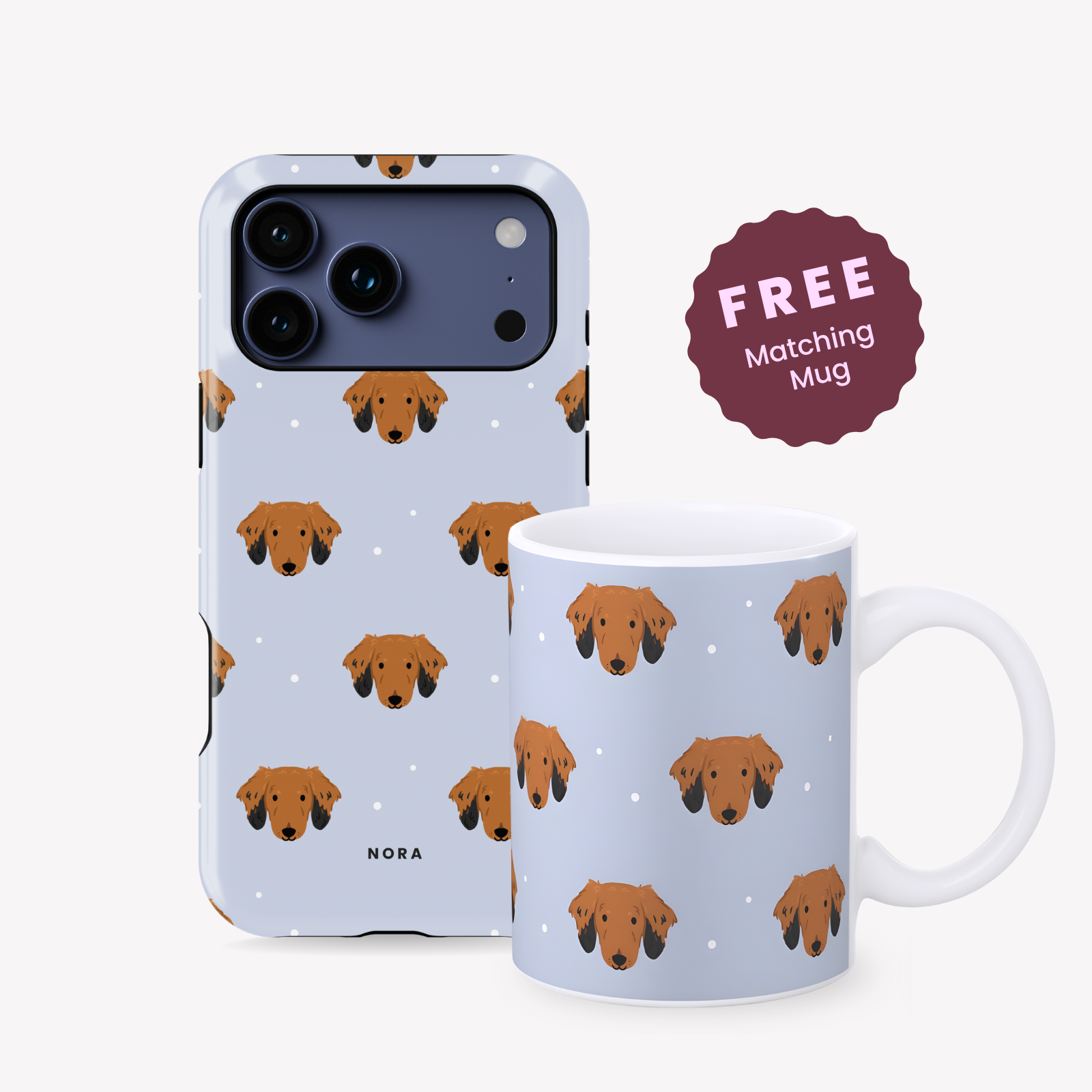 Custom Pet Portrait Phone Case