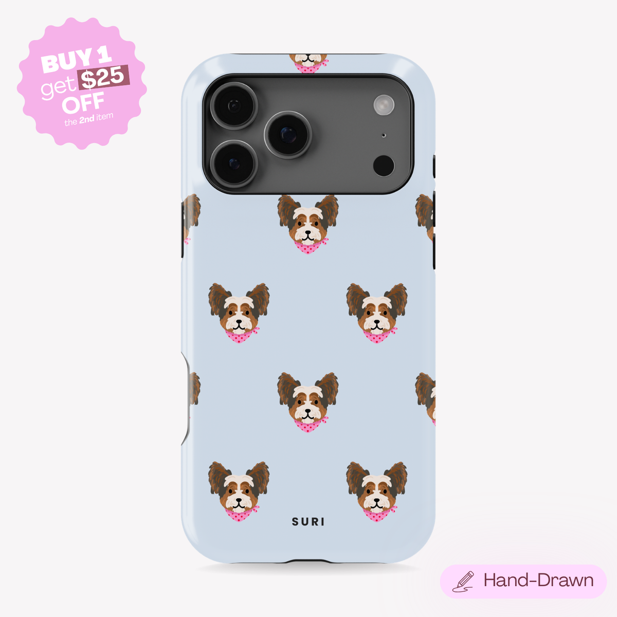 Custom Pet Portrait Phone Case