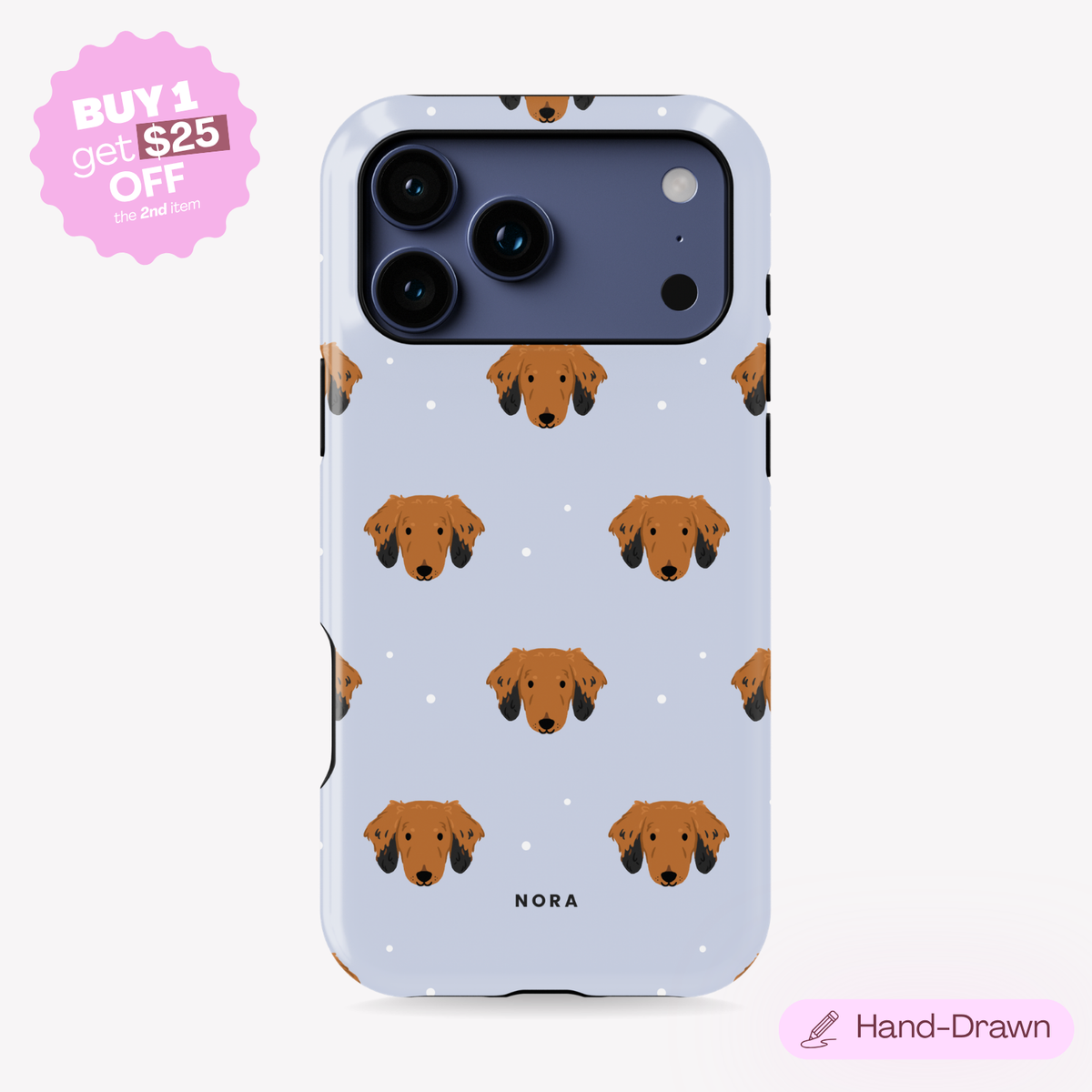 Custom Pet Portrait Phone Case