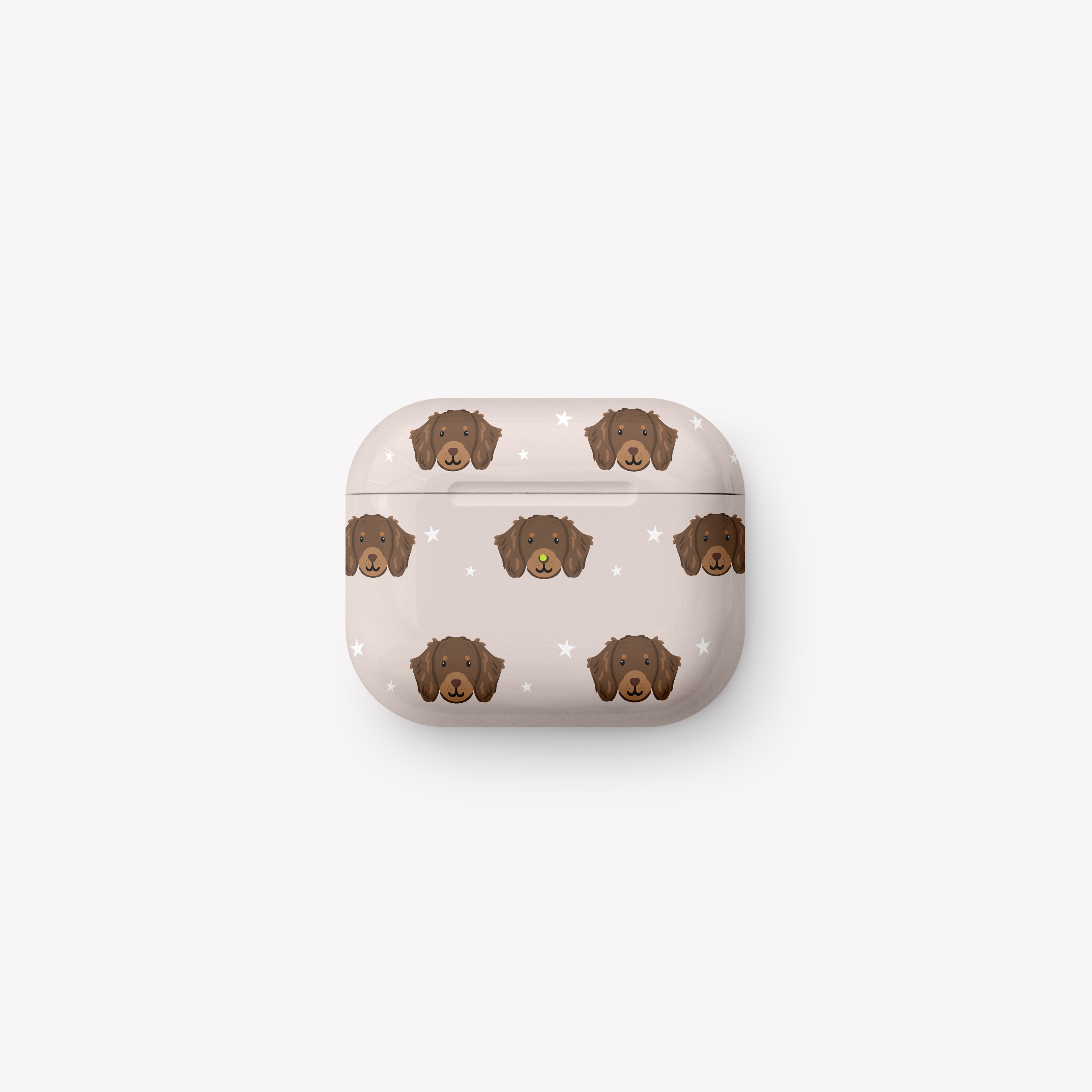 Custom Pet Portrait AirPods Case
