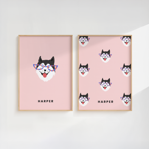 Personalized Pet Drawing Portrait