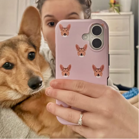 Custom Pet Portrait Phone Case